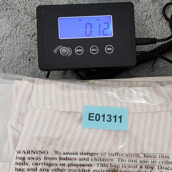 Anthropologie Pants Womens 4 Cream Red Striped Essential Slim Trousers Stretch - Picture 10 of 10